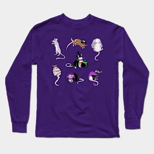 Happy Rat-O-Ween! Long Sleeve T-Shirt